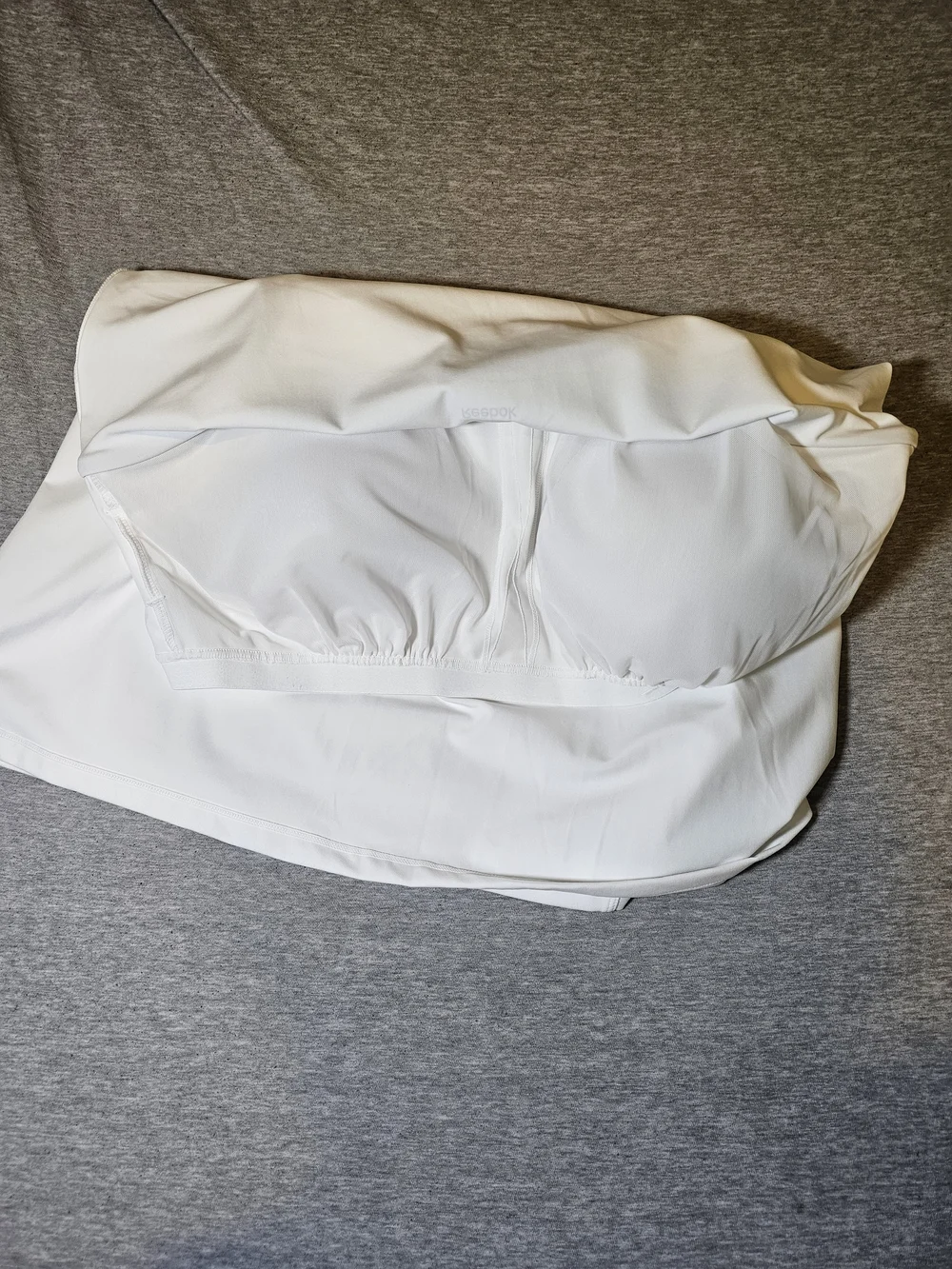 Reebok Women’s White Racerback Performance Tank - Picture 6 of 6